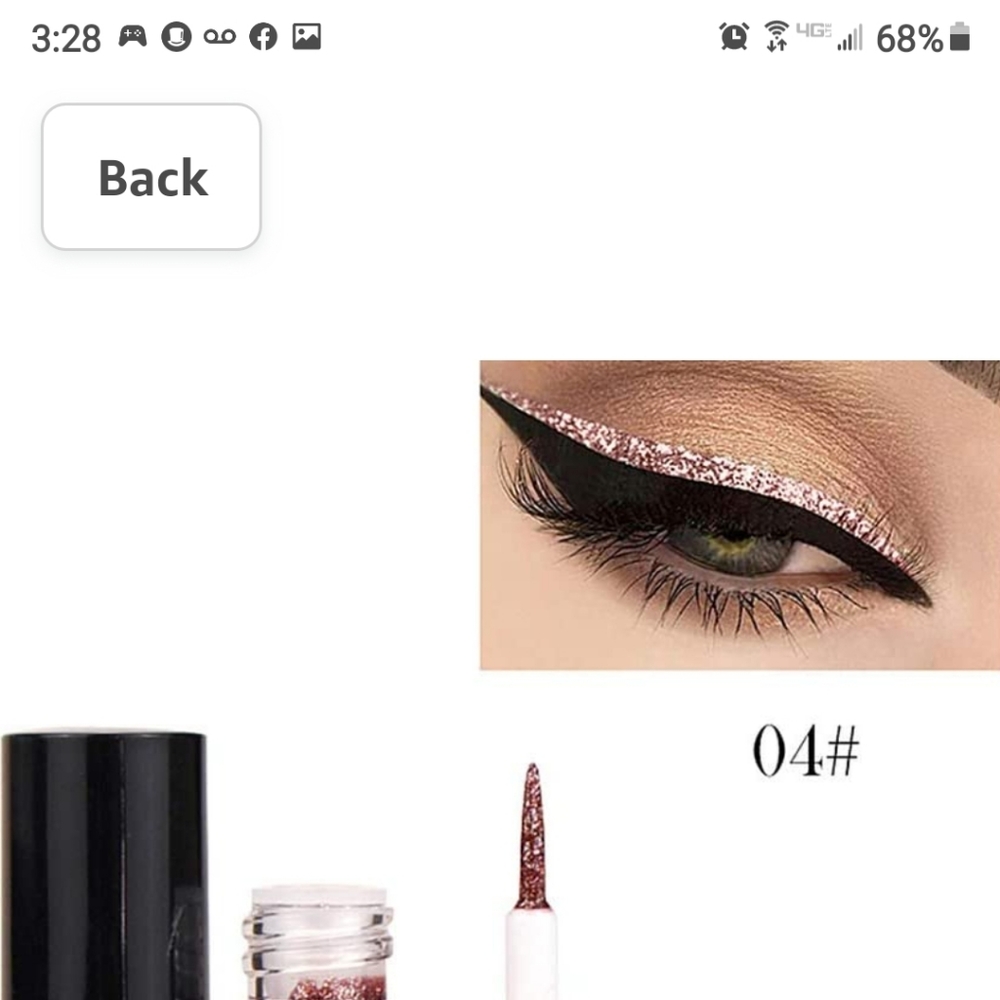 Sold. 💥LAST 1💥GLITTER EYELINER MAKE YOUR EYES POP - Picture 2 of 2